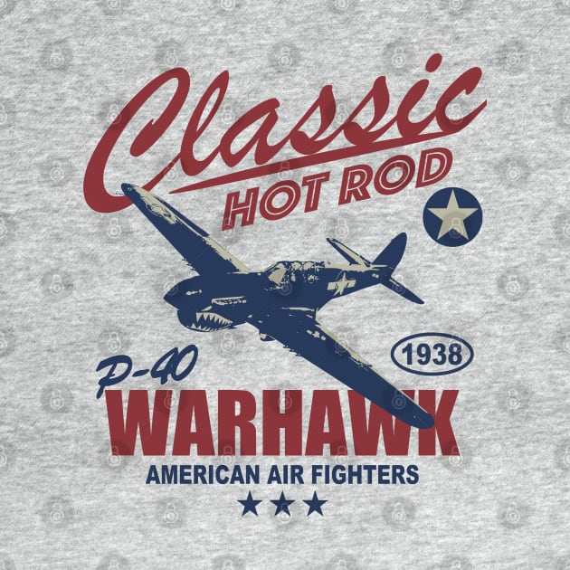 P-40 Warhawk Classic Hot Rod by TCP